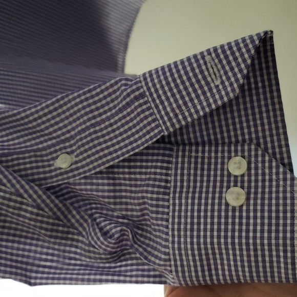 Structure Long Sleeve Shirt Neck Size 16-16.5  LG - Picture 5 of 5